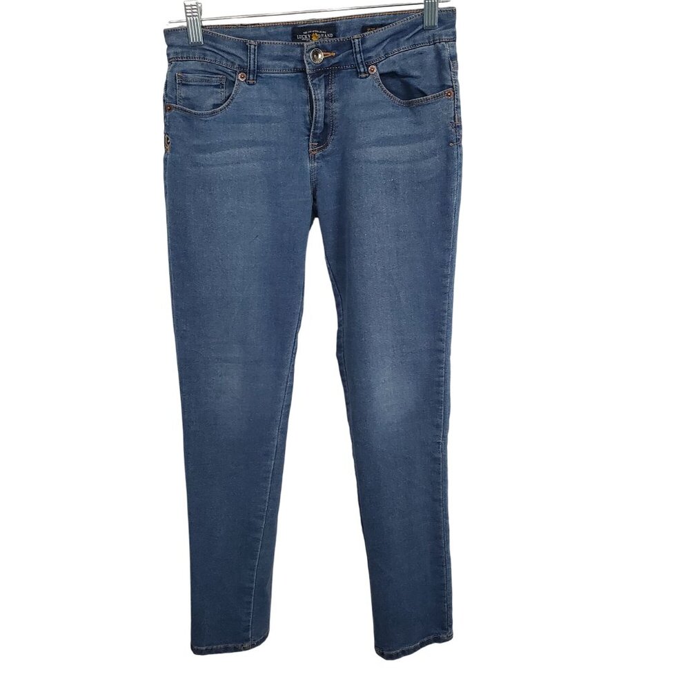 Lucky Brand Girls 14 Zoe Jegging Denim Jeans Skinny Low Rise Stretch Legging